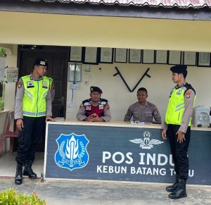 Polres Tapsel Monitoring May Day di Perusahaan