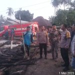 Rumah Petani di Paluta Rata dengan Tanah Api