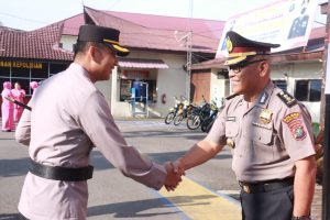 Kabag SDM Polres Tapsel Naik Pangkat