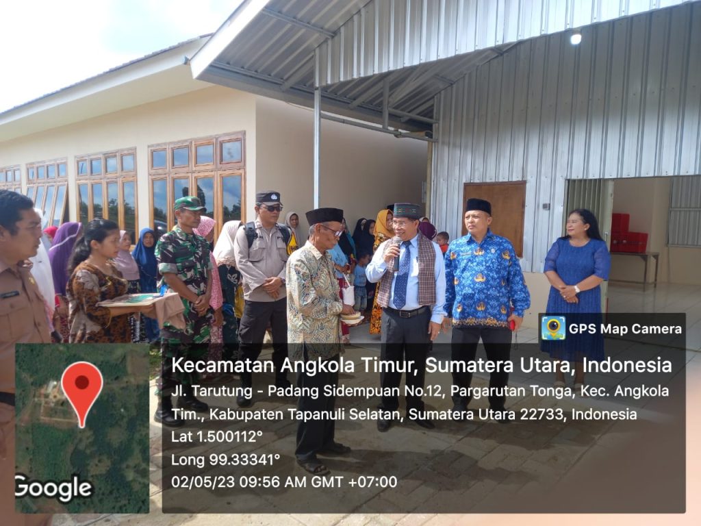 Polsek Sipirok Hadiri Peresmian Kelas Baru di Yayasan LMC
