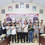 Kapolres Padangsidimpuan Halal Bihalal Wartawan