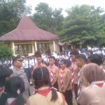 Kapolsubsektor Sayurmatinggi Jadi Pembina Upacara di Sekolah