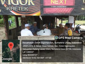 Membaur, Polsek Dolok Sambang Tokoh di Warung Kopi