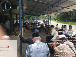Aktif Kegiatan Sosial, Polsek Padang Bolak Melayat ke Rumah Warga