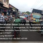 Kapolsek SD Hole Pengamanan Pasar