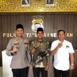 Kapolres Tapsel Terima Kunjungan BEM Syahada