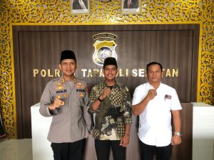 Kapolres Tapsel Terima Kunjungan BEM Syahada, Ini Pesannya