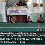 Polres Tapsel Gelar Binrohtal