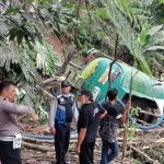 Polres Tapsel Pantau Pra Evakuasi Truk CPO
