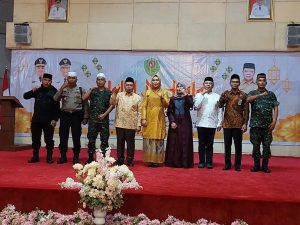 Kasat Samapta Hadiri Halal Bihalal Pemkab Tapsel