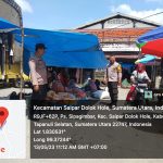 Guantibmas Polsek SD Hole Patroli Pasar Sipagimbar