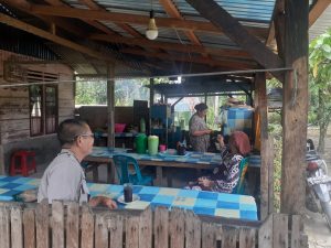Polsubsektor Sayurmatinggi Tampung Curhat Pemilik Warkop