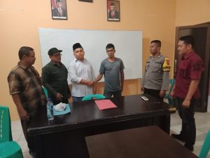Berkat Polsek Padang Bolak, Kasus Penganiayaan Berakhir Damai