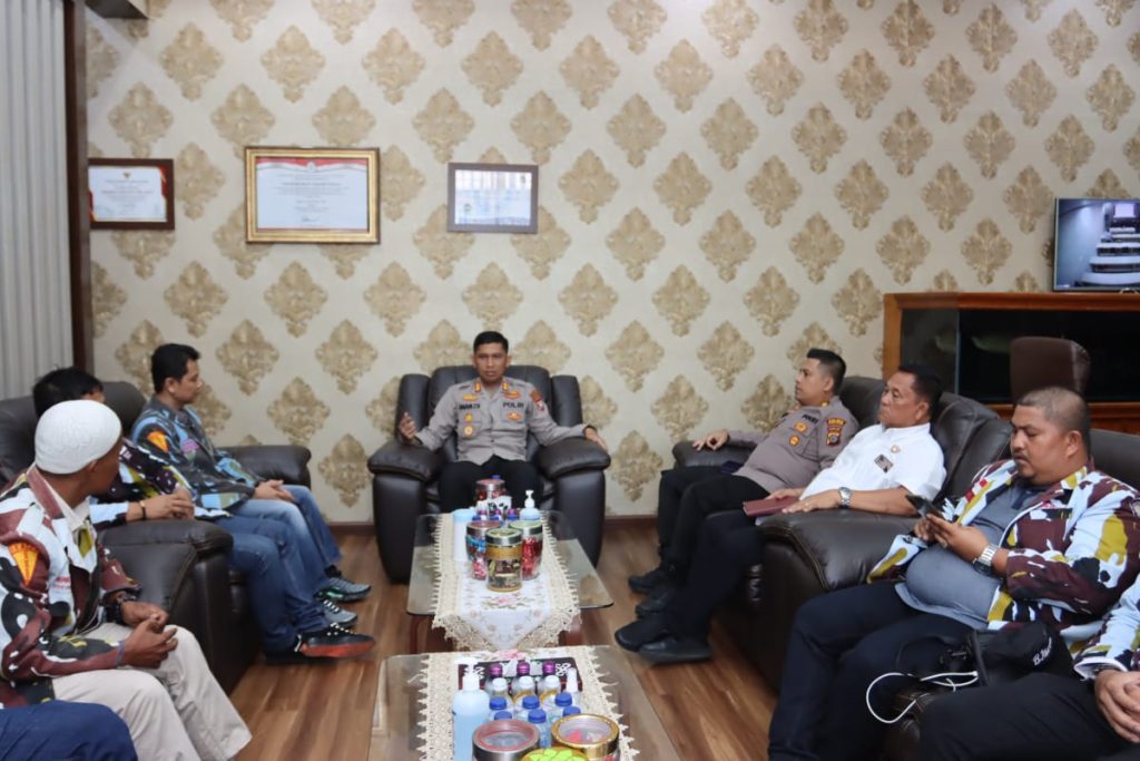 Kapolres Tapsel Terima Audiensi DPD IPK Sumut, Ini Pembahasannya   