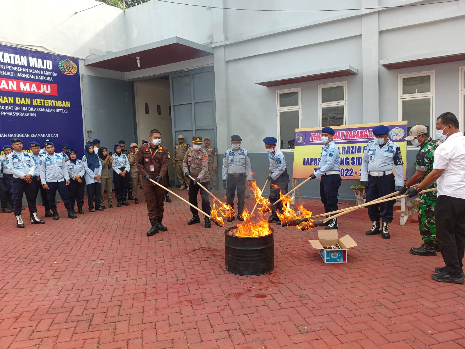 Kompol Maju Polres Padangsidimpuan Siap Bantu Lapas Kapan Saja