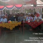 Polsek Padang Bolak Hadiri Penamatan Santri Ponpes Purbaganal