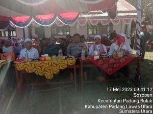 Polsek Padang Bolak Hadiri Penamatan Santri Ponpes Purbaganal