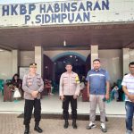 Waka Polres Padangsidimpuan Pengamanan Kenaikan Isa Al Masih