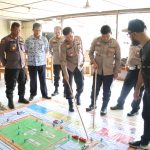 Waka Polres Padangsidimpuan Tactical Floor Game Konser Band