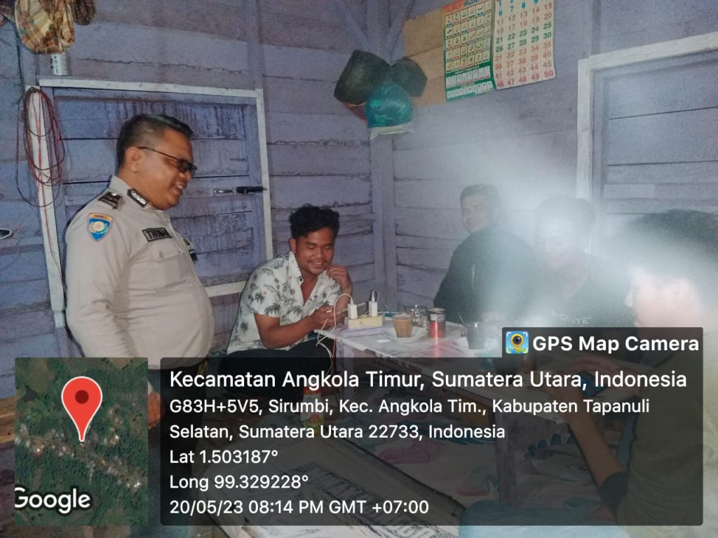 Polsek Sipirok Himbau Pemuda Tak Main Judi   
