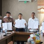 Kapolres MoU Hibah Pembangunan Polres Tapsel dan Paluta