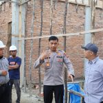 Kapolres Tinjau Pembangunan Markas Polres Tapsel