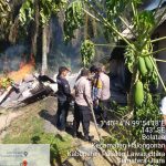 Akibat Korsleting Listrik Rumah Petani di Paluta Terbakar
