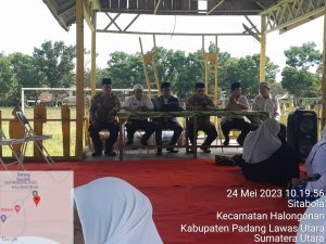 Polsek Padang Bolak Hadiri Wirid Akbar BKMT