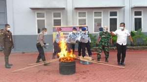Lapas Kelas IIB Padangsidimpuan Gelar Deklarasi Zero Halinar