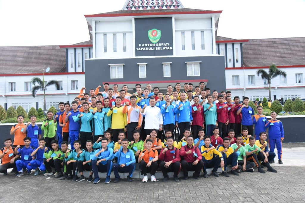 Persiapan HUT RI Ke-78 Tahun 2023, 161 Pelajar Tapsel Ikuti Seleksi Paskibraka