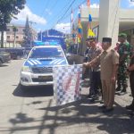 Kapolres Padangsidimpuan Lepas Paket Bansos Masyarakat