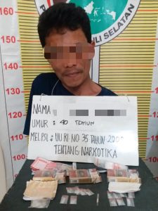 Bombardir Narkoba, Giliran Polsek Batang Toru Ciduk Pengedar Sabu