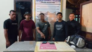 Bawa Sabu, Oknum Security Perkebunan Terjaring Ops Antik Toba 2023 Polsek Batang Toru