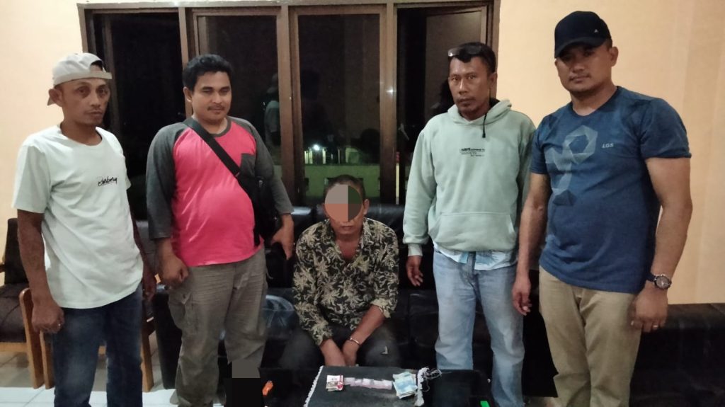 Polsek Padang Bolak Gagalkan Transaksi Sabu di Kebun Sawit   