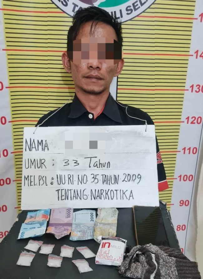 Sat Resnarkoba Polres Tapsel Pengedar Sabu