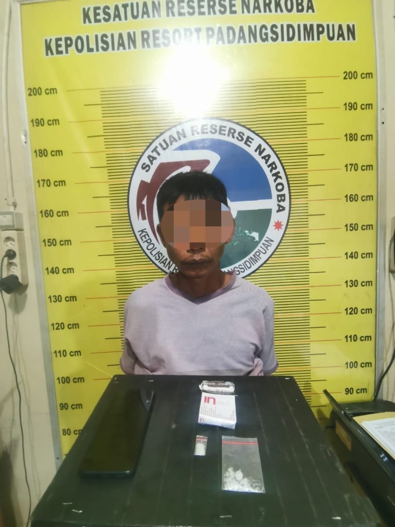 Sat Resnarkoba Polres Padangsidimpuan Tangkap Pemilik Sabu