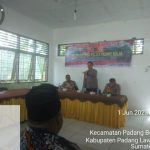 Kapolsek Padang Bolak Sosialisasi Karhutla