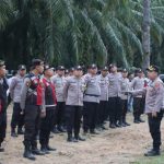 Apel Persiapan Pam Waisak Kabag Ops Tapsel