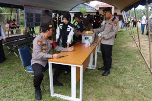 Beri Pelayanan Terbaik, Polres Tapsel Sediakan Posko Kesehatan di Perayaan Waisak