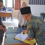 Polsek Batang Toru Rapat Rekapitulasi Daftar Pemilih Pemilu 2024