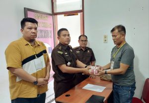Kejari Terima Uang Titipan Kasus Korupsi RPS SMK Negeri 2 Padang Sidempuan