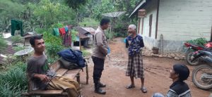 Beri Pesan Kamtibmas, Polsek Dolok Sambang Warga