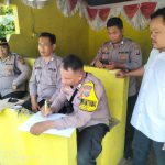 Polsek Batang Toru Dampingi Tim Penilai Pos Kamling