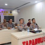 Polres Tapsel Latihan Pra Operasi Antik Toba 2023