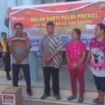 Polres Tapsel Berbagi Sembako dan Korve di Gereja HKBP