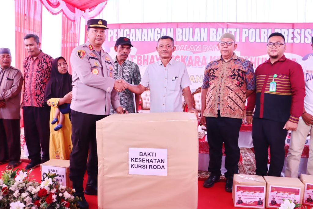 Bulan Bakti Polri Presisi, Kapolres Padangsidimpuan dan Forkopimda Ikuti Vidcon dari Kapolri