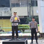 Kapolres Padangsidimpuan Apel Siskamling