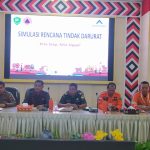 Kabag Ops Polres Tapsel Rapat Simulasi PT AR