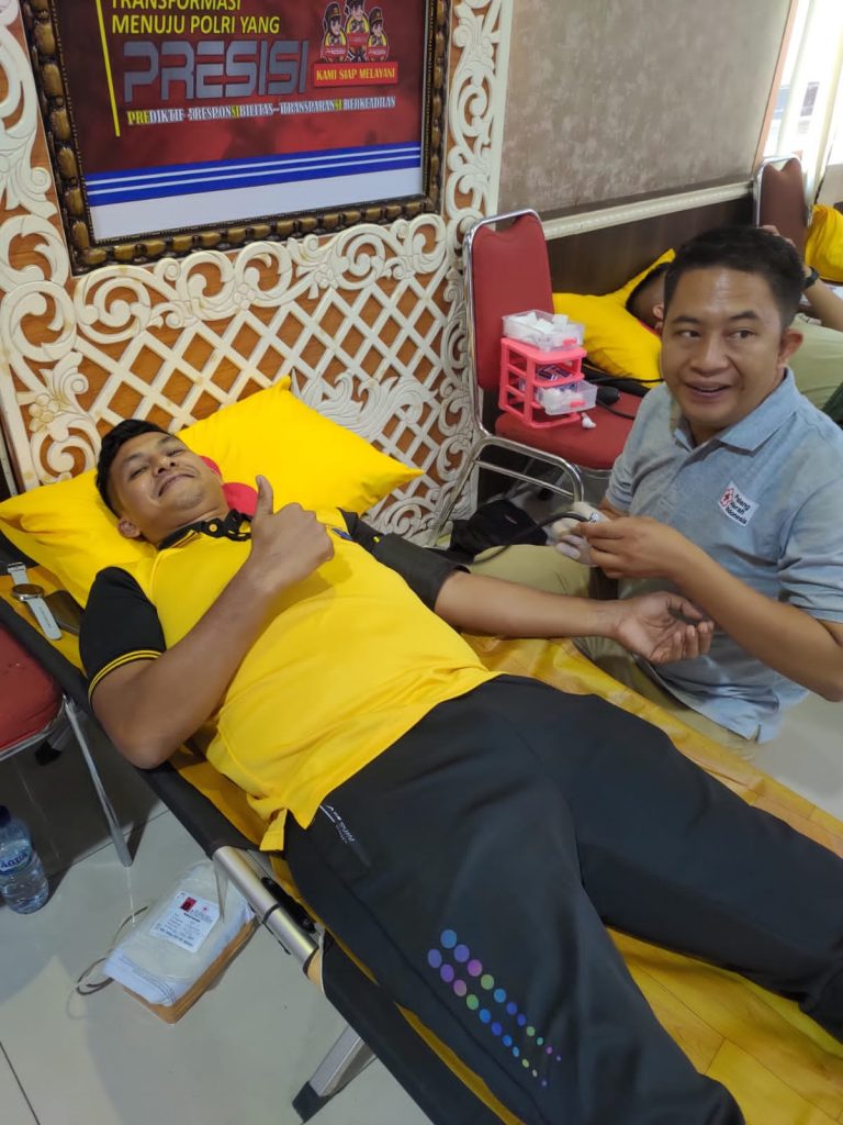 Bakti Kesehatan Polri, Kapolres Tapsel Gelar Donor Darah