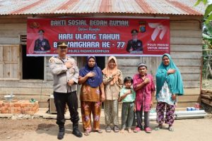 Rumahnya Dibedah, Suwandi Ucap Terima Kasih ke Kapolres Padangsidimpuan